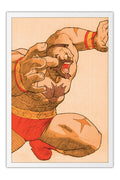 Poster Marvel Vs. Capcom - Zangief - Games
