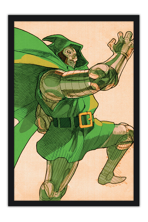 Poster Marvel Vs. Capcom - Dr. Doom - Games