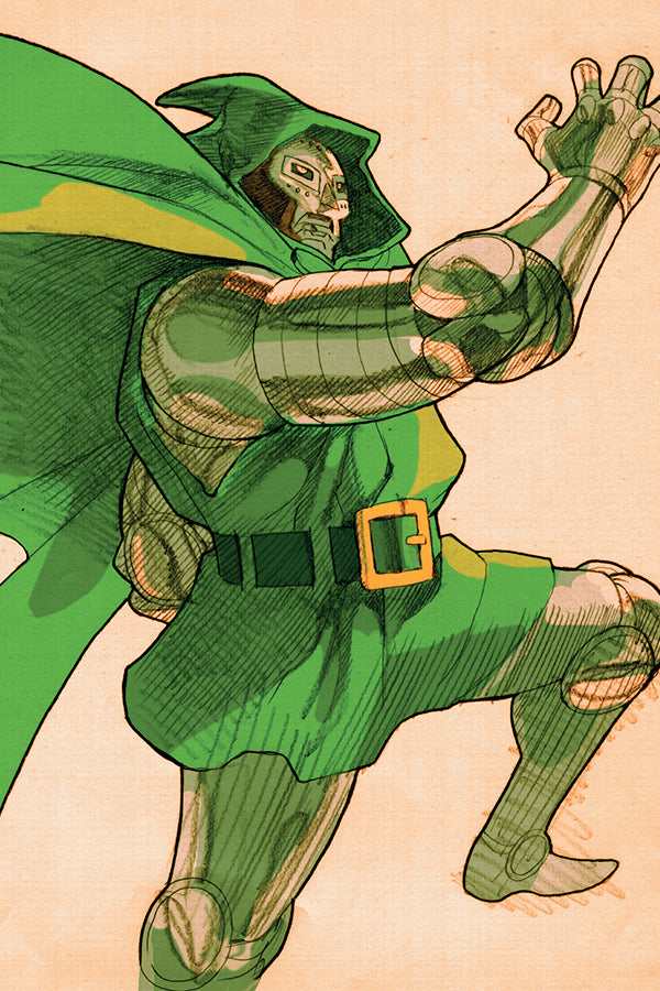 Poster Marvel Vs. Capcom - Dr. Doom - Games