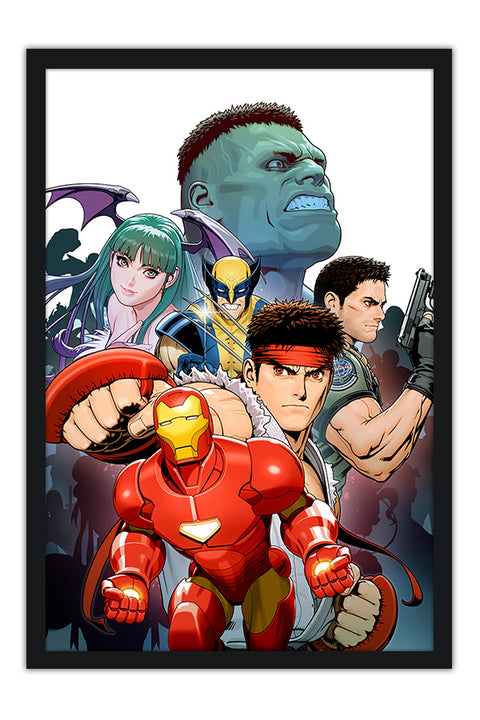 Poster Marvel Vs. Capcom - Games