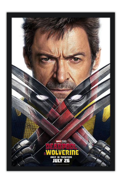 Poster Deadpool e Wolverine - Marvel - MCU - Filmes