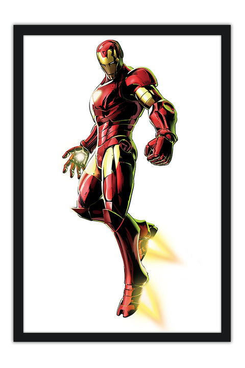 Poster Marvel Vs. Capcom - Iron Man - Games