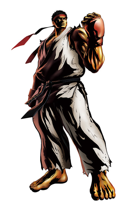 Poster Marvel Vs. Capcom - Ryu - Games