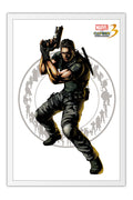 Poster Marvel Vs. Capcom - Chris Redfield - Games