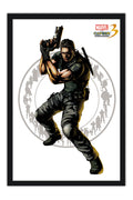 Poster Marvel Vs. Capcom - Chris Redfield - Games
