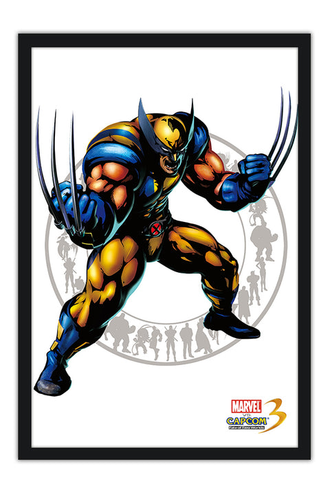 Poster Marvel Vs. Capcom - Wolverine - Games