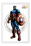Poster Marvel Vs. Capcom - Captain America - Games