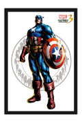 Poster Marvel Vs. Capcom - Captain America - Games