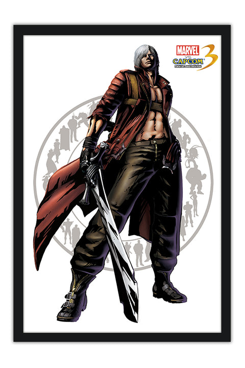 Poster Marvel Vs. Capcom - Dante - Games