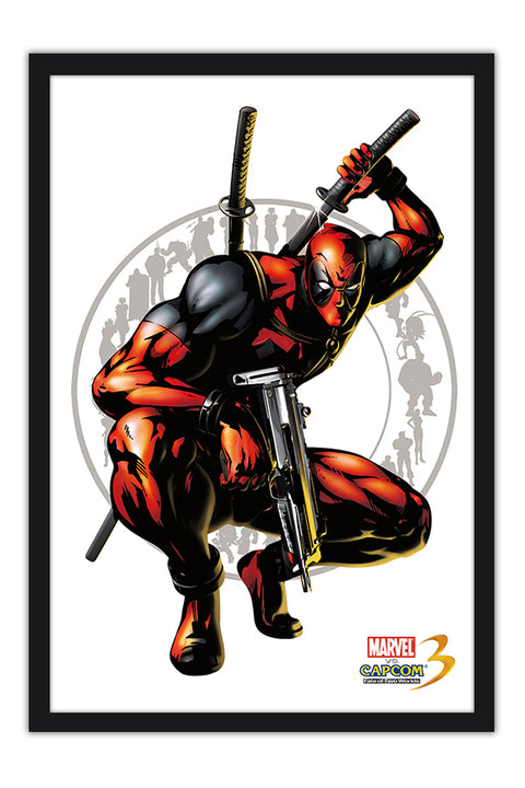 Poster Marvel Vs. Capcom - Deadpool - Games
