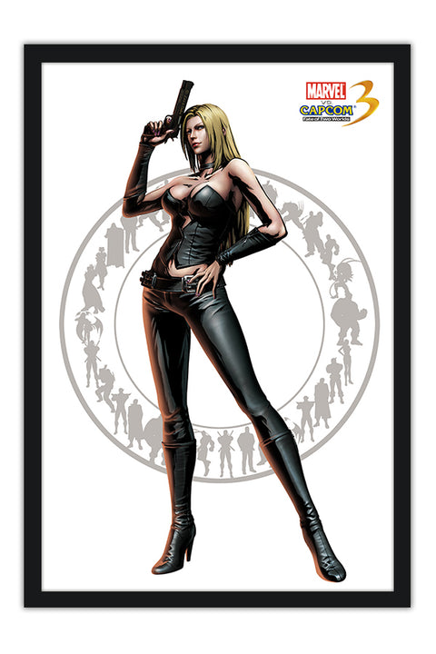 Poster Marvel Vs. Capcom - Trish - Games