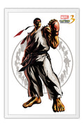 Poster Marvel Vs. Capcom - Ryu - Games