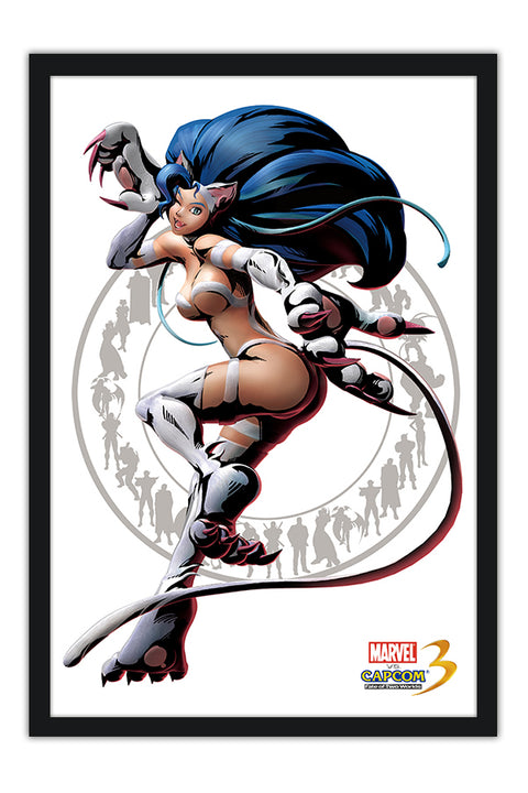 Poster Marvel Vs. Capcom - Felicia - Games