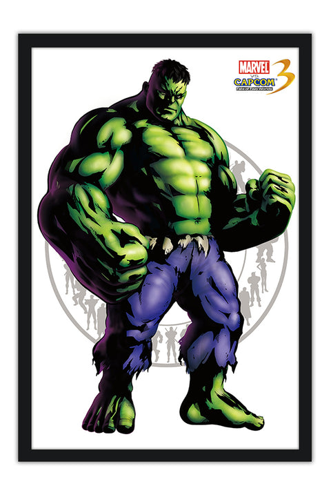 Poster Marvel Vs. Capcom - Hulk - Games