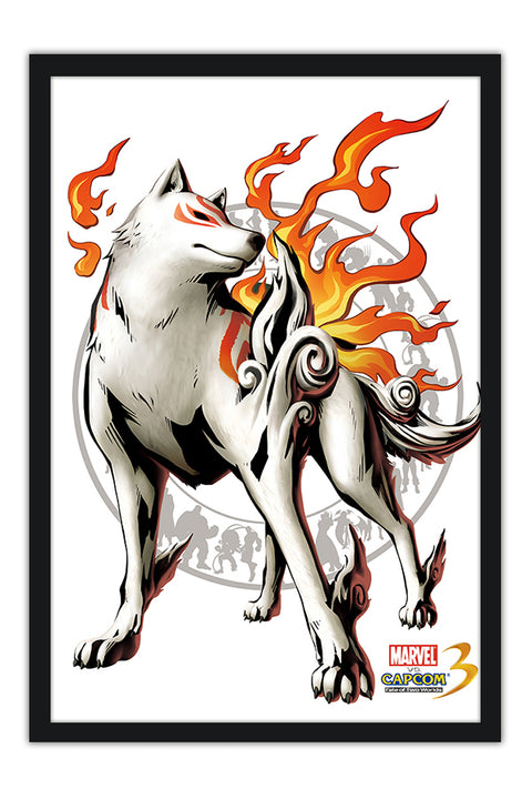 Poster Marvel Vs. Capcom - Amaterasu - Games