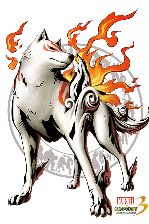 Poster Marvel Vs. Capcom - Amaterasu - Games