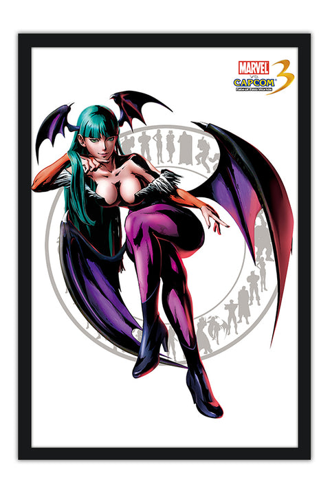Poster Marvel Vs. Capcom - Morrigan - Games