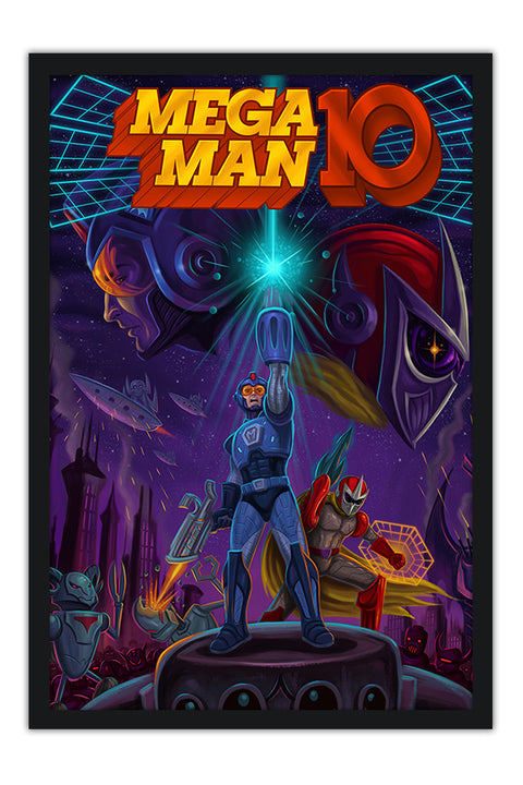 Poster Mega Man 10 - Games