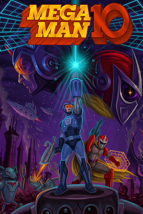 Poster Mega Man 10 - Games