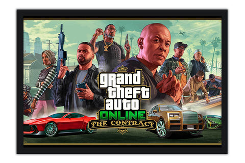 Poster GTA Grand Theft Auto Online: The Contract - Games