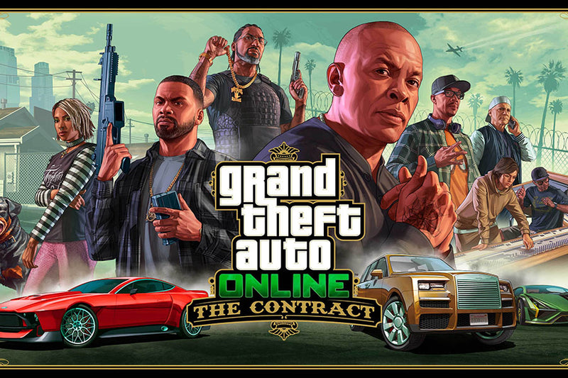 Poster GTA Grand Theft Auto Online: The Contract - Games