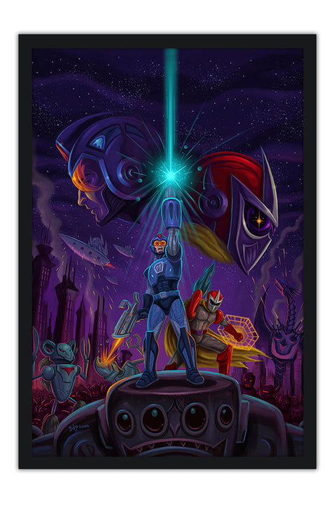 Poster Mega Man 10 - Games