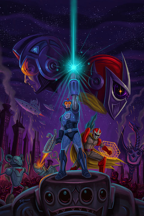 Poster Mega Man 10 - Games