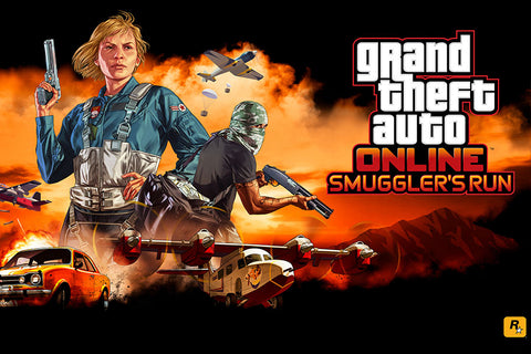 Poster GTA Grand Theft Auto: Smugglers Run - Games