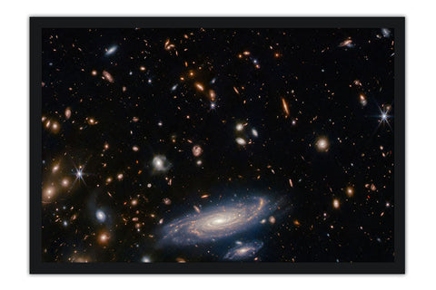 Poster Multiplas Galáxias - Imagens do Universo