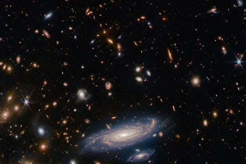 Poster Multiplas Galáxias - Imagens do Universo