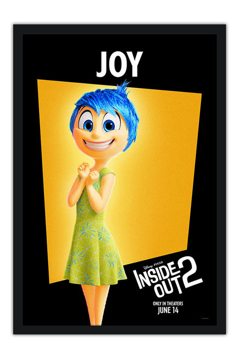 Poster Divertidamente 2 - Alegria - Inside Out 2 - Animação - Infantil - Filmes