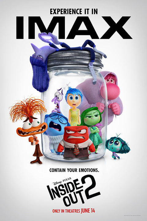 Poster Divertidamente 2 - Inside Out 2 - Animação - Infantil - Filmes