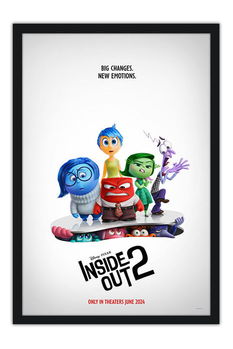 Poster Divertidamente 2 - Inside Out 2 - Animação - Infantil - Filmes