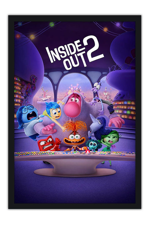 Poster Divertidamente 2 - Inside Out 2 - Animação - Infantil - Filmes