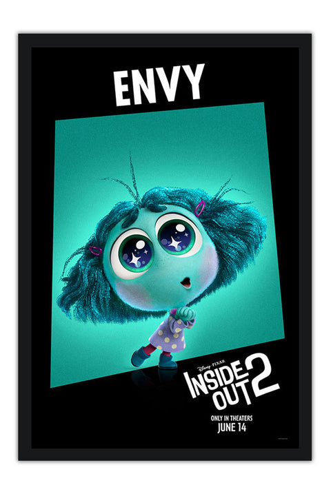 Poster Divertidamente 2 - Inveja - Inside Out 2 - Animação - Infantil - Filmes