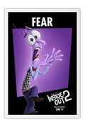 Poster Divertidamente 2 - Medo - Inside Out 2 - Animação - Infantil - Filmes