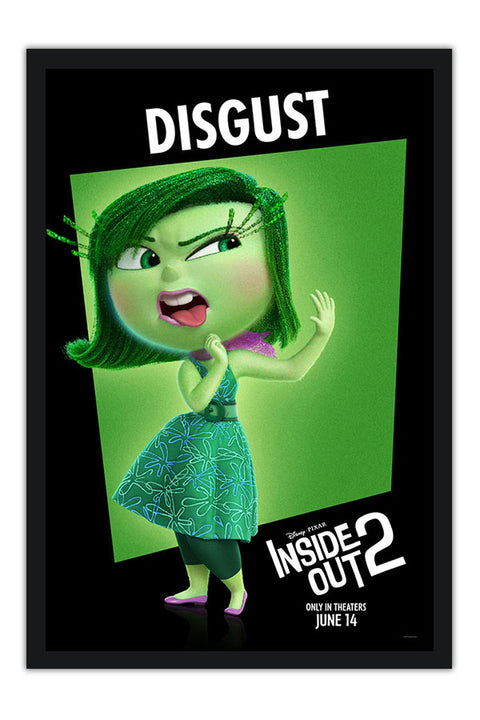 Poster Divertidamente 2 - Nojo - Inside Out 2 - Animação - Infantil - Filmes