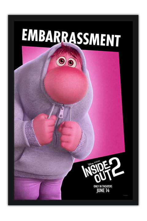 Poster Divertidamente 2 - Vergonha - Inside Out 2 - Animação - Infantil - Filmes