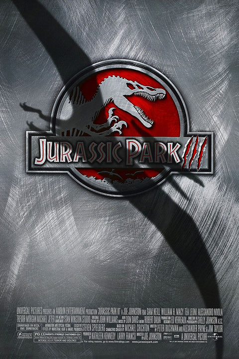 Poster Jurassic Park 3 - Filmes