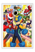 Poster Mega Man Battle Network - Games