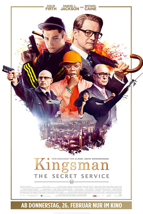 Poster Kingsman - Filmes