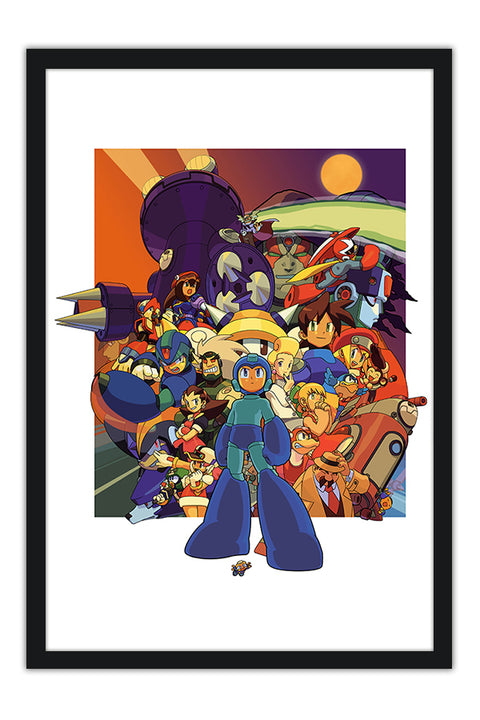 Poster Mega Man - Games