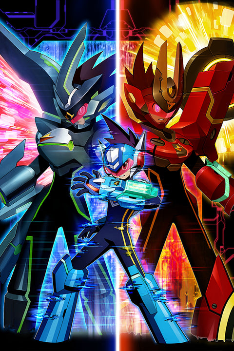Poster Mega Man - Star Force - Games
