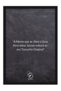 Poster A Mente Que Se Abre - Motivacional