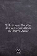 Poster A Mente Que Se Abre - Motivacional
