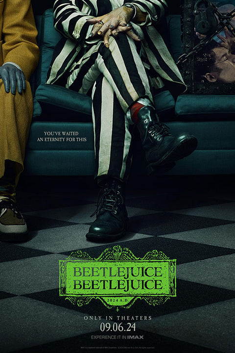 Poster Beetlejuice Beetlejuice - Os Fantasmas Ainda Se Divertem - Filmes
