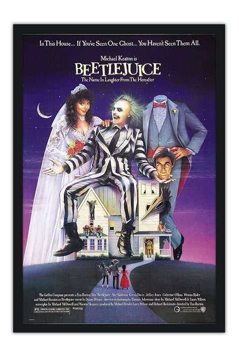 Poster Beetlejuice - Os Fantasmas Se Divertem - Filmes