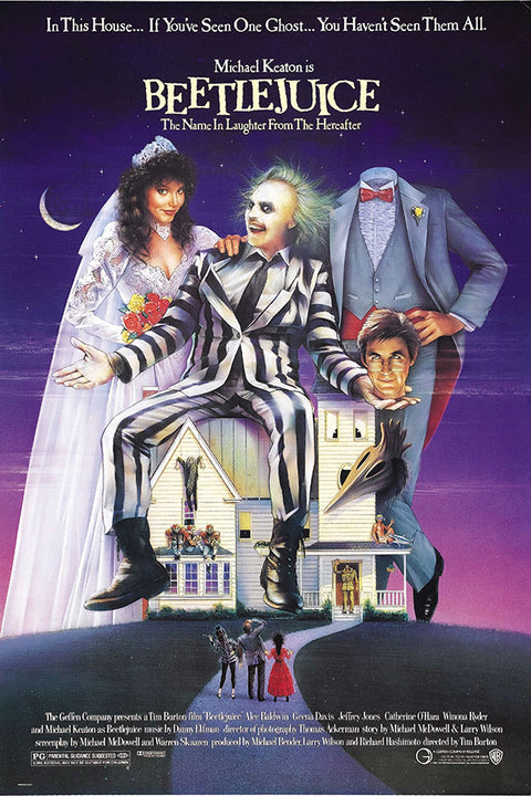Poster Beetlejuice - Os Fantasmas Se Divertem - Filmes