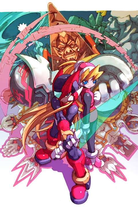 Poster Mega Man - ZX - Games