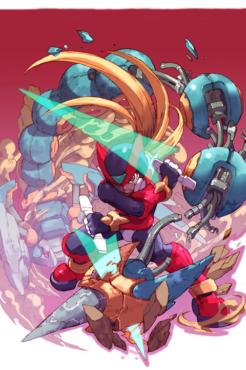 Poster Mega Man - ZX - Games